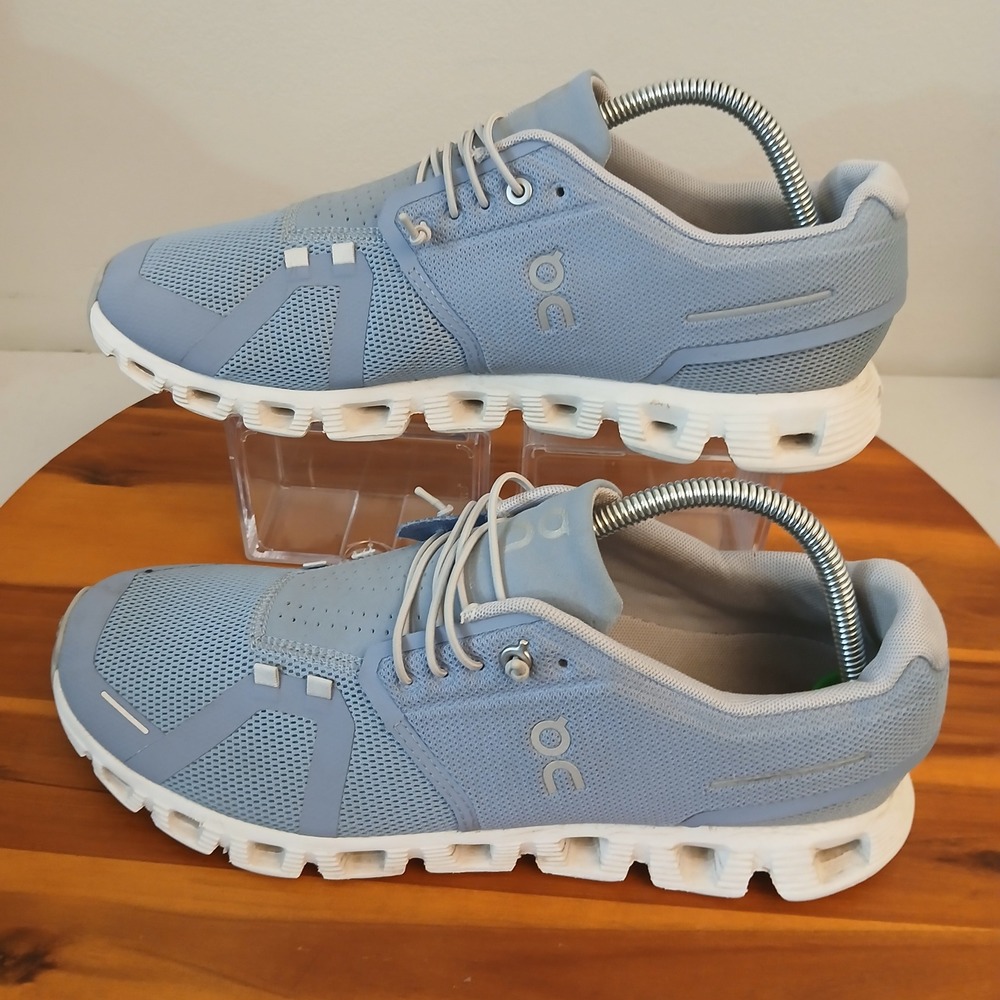 On Cloud 5 Men 10 Chambray Blue Running Shoes Sneakers 59.98162